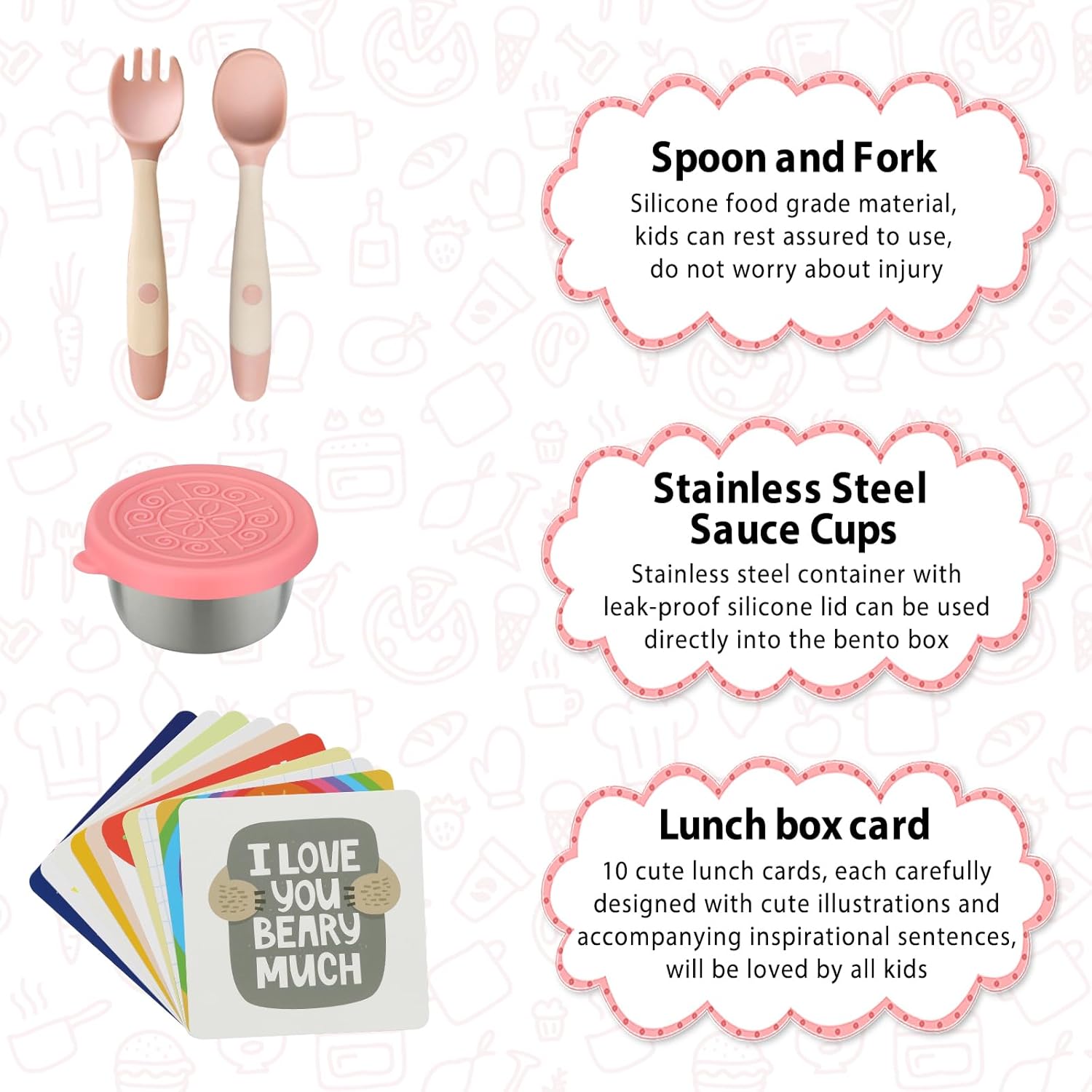 Thumbnail 3 de wiwens Bento Lunch Box 12oz 🍱