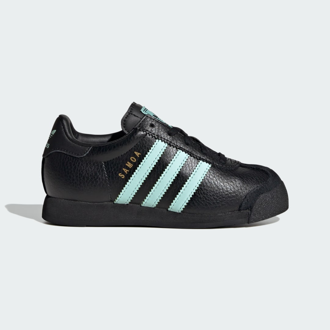 Detalle de Samoa Shoes de Adidas, zapatillas negras