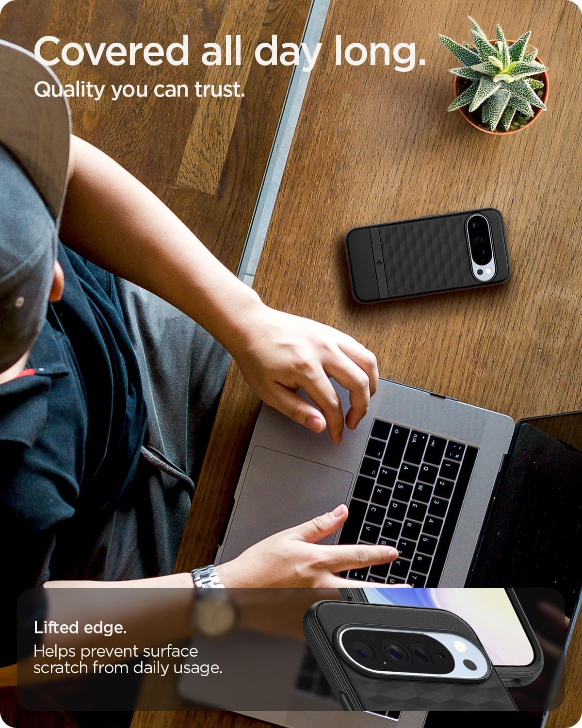 Thumbnail 5 de Spigen Parallax MagFit pour Google Pixel 8 Pro coque MagSafe noir