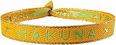 Detalle de happymaker Hakuna Matata Armband Damen Boho mit Statement