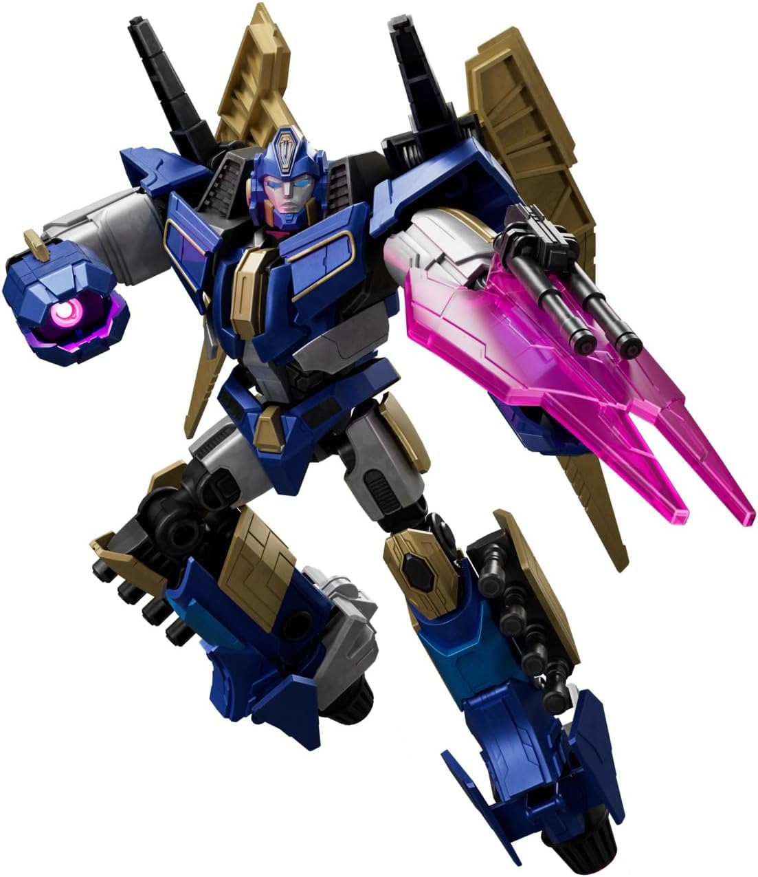 Detalle de BLOKEES Transformers Sentinel Prime 14 – model do składania 12,7 cm z podświetleniem