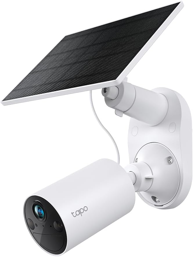 Detalle de Tapo C410 Kit Solar-Überwachungskamera außen mit Akku, 2K (3 MP) & Personenerkennung