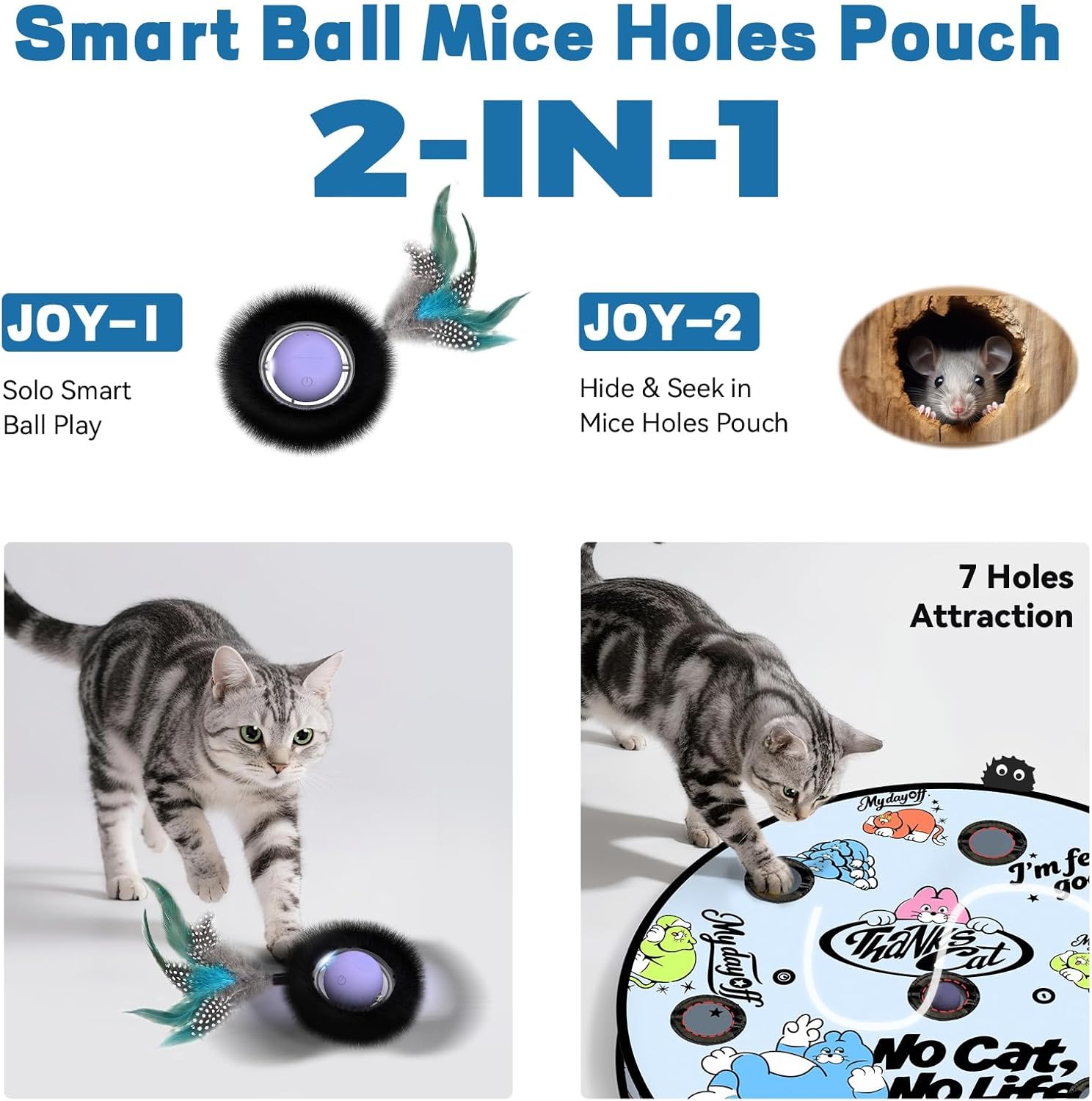 Thumbnail 1 de Cat Toys interactive maze ball kit