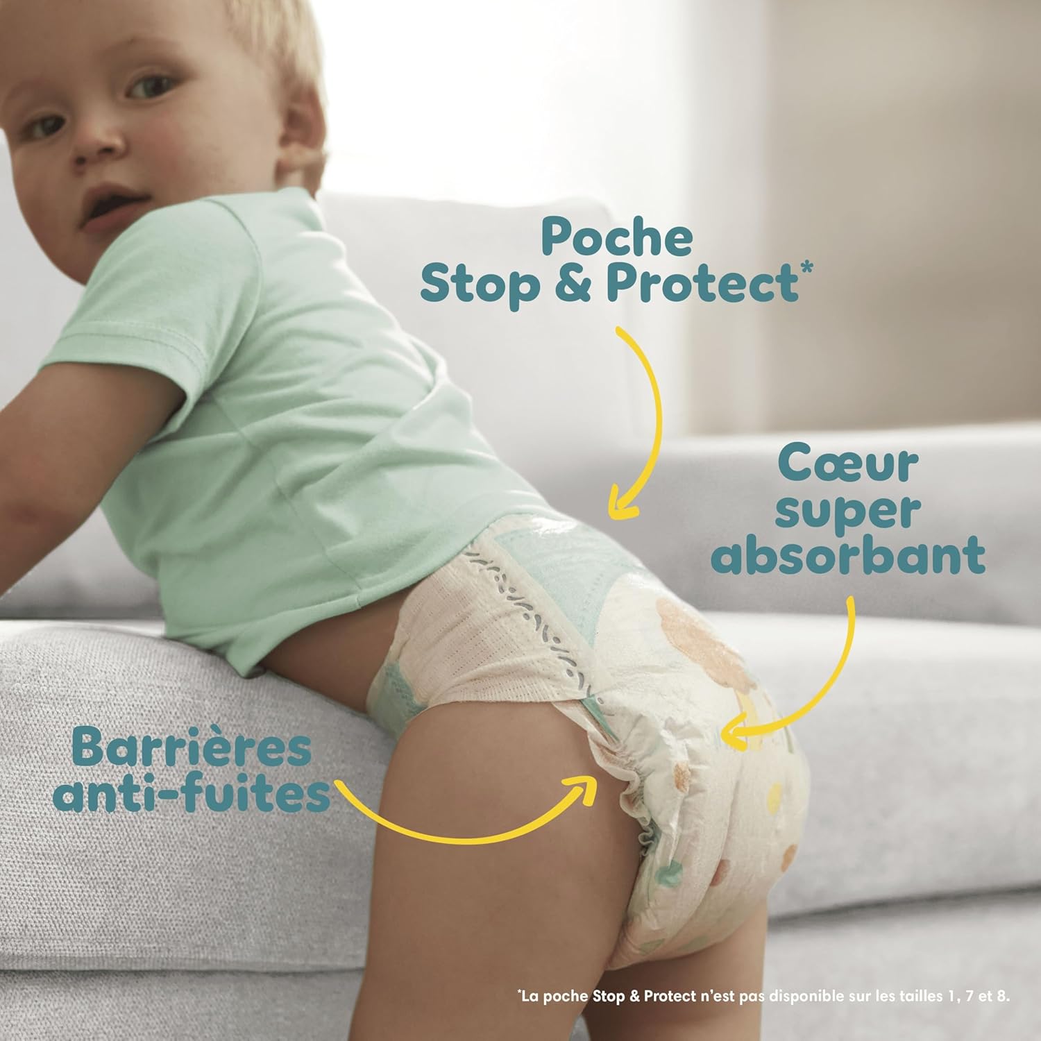 Thumbnail 5 de Pampers Baby-Dry Taille 6 (13–18 kg) – 188 couches, family pack