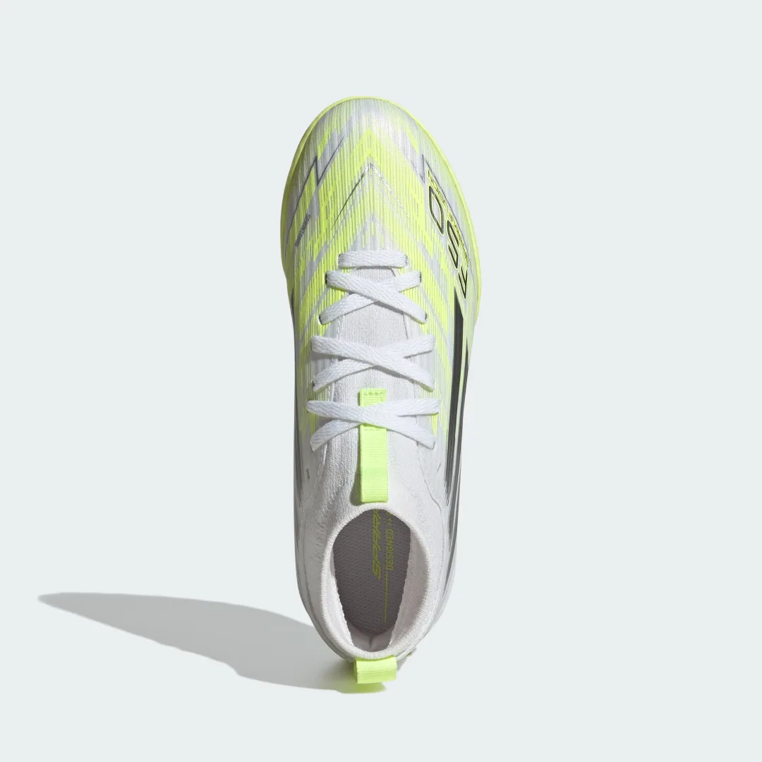 Thumbnail 2 de Zapatilla de fútbol de media caña F50 SPARKFUSION LEAGUE moqueta de Adidas (Blanco)