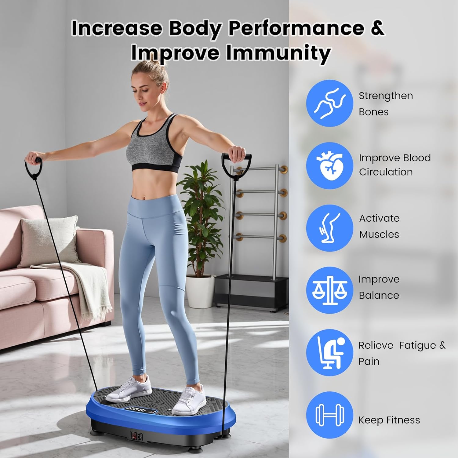 Thumbnail 6 de Vibration Plate Exercise Machine