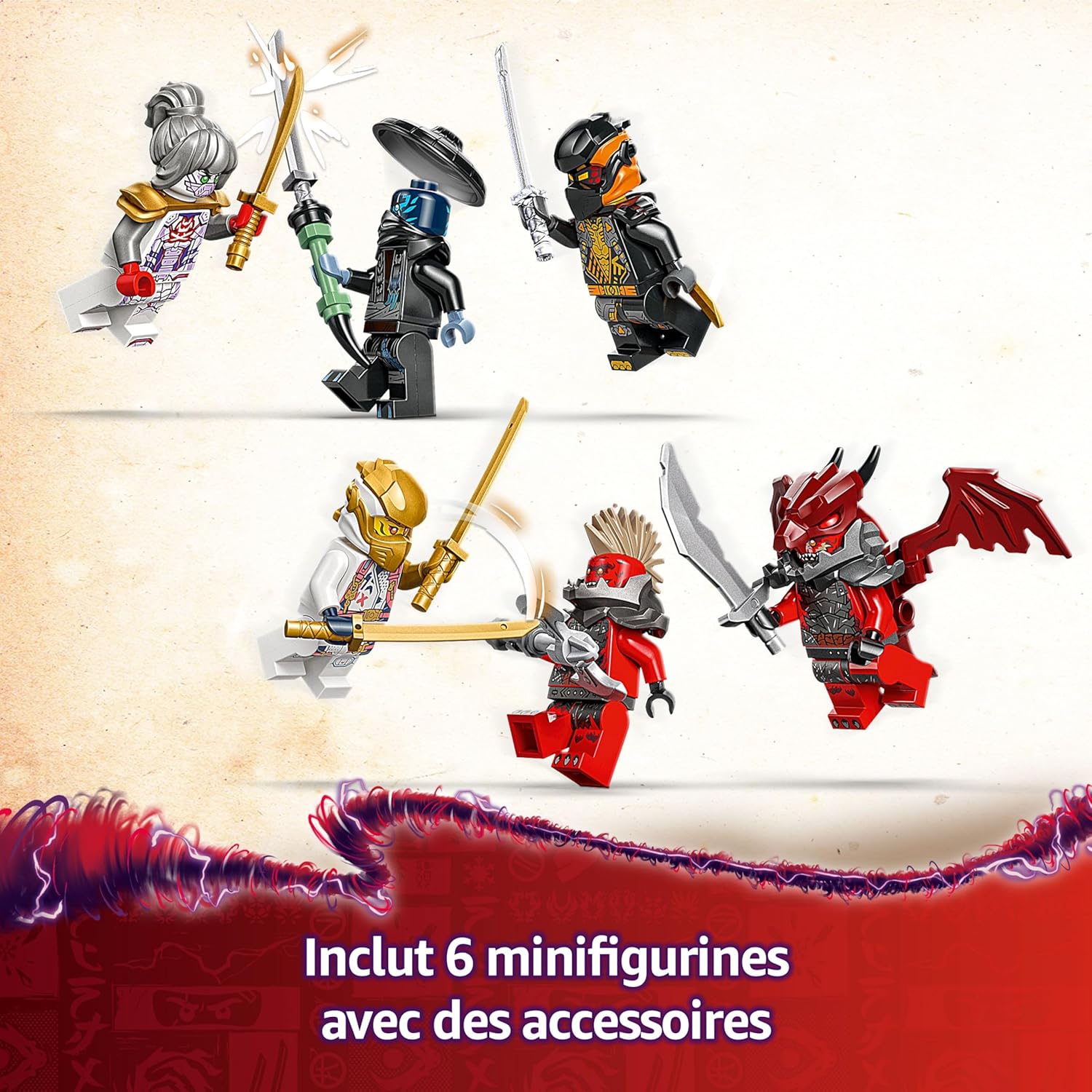 Detalle 2 de LEGO Ninjago 71834 Robot Ultra Combo de Zane 🤖