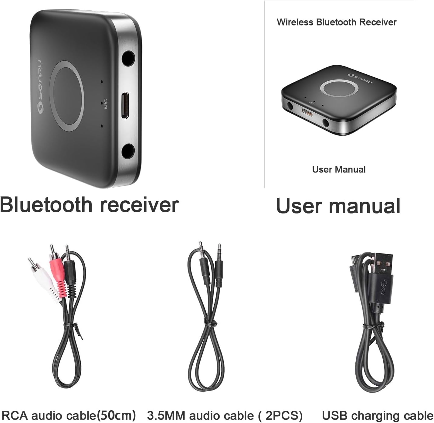 Thumbnail 6 de SONRU Bluetooth 5.3 Adapter for Hi‑Fi audio
