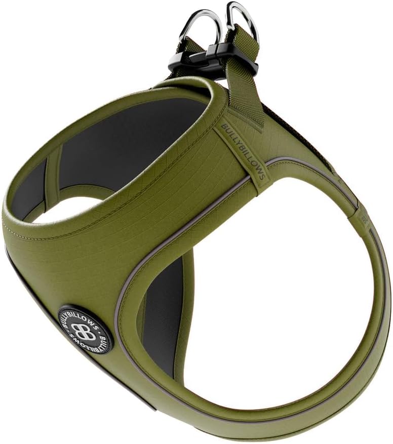 Thumbnail 6 de BullyBillows Step-In Dog Harness With Handle (Black) – XX Small for Small Breeds & Puppies