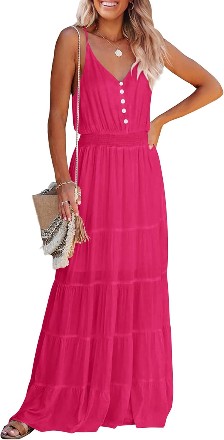 Detalle de PRETTYGARDEN 2026 Summer Maxi Dress