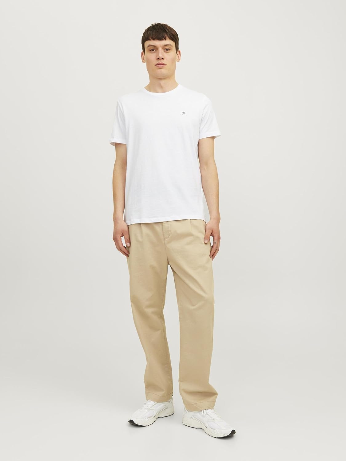Thumbnail 4 de JACK & JONES Logo T-Shirt aus 100% Baumwolle