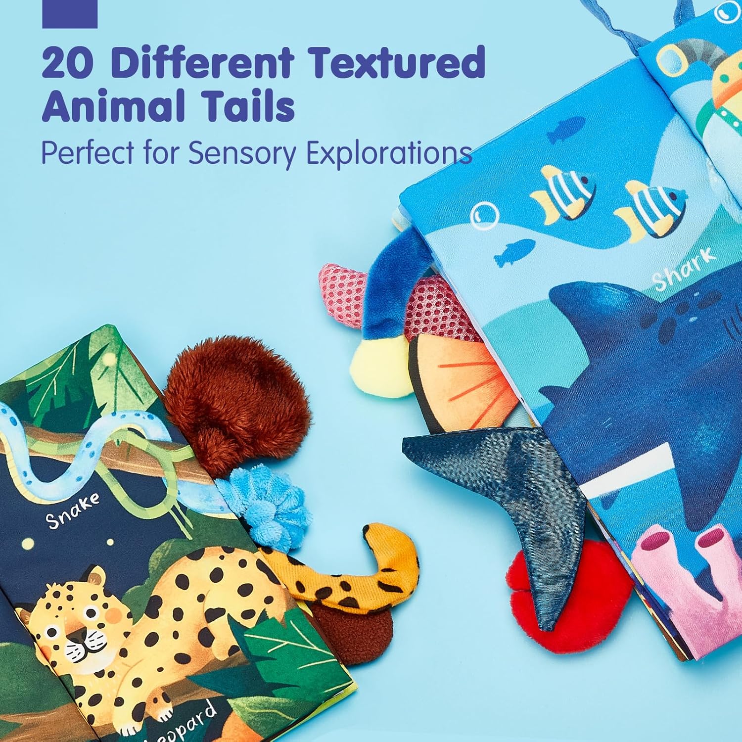 Thumbnail 3 de hahaland Crinkle Cloth Books 2-Pack for Babies