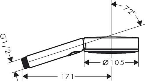 Thumbnail 2 de Hansgrohe Pulsify Select S - Ducha de mano EcoSmart 💧
