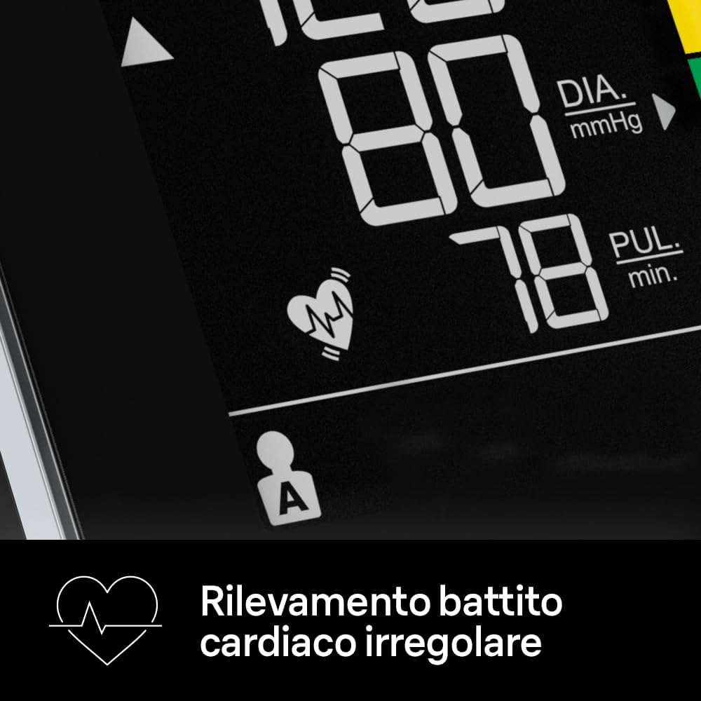 Thumbnail 4 de Braun ExactFit 5 Connect – Misuratore di pressione arteriosa da braccio con app Braun Healthy Heart