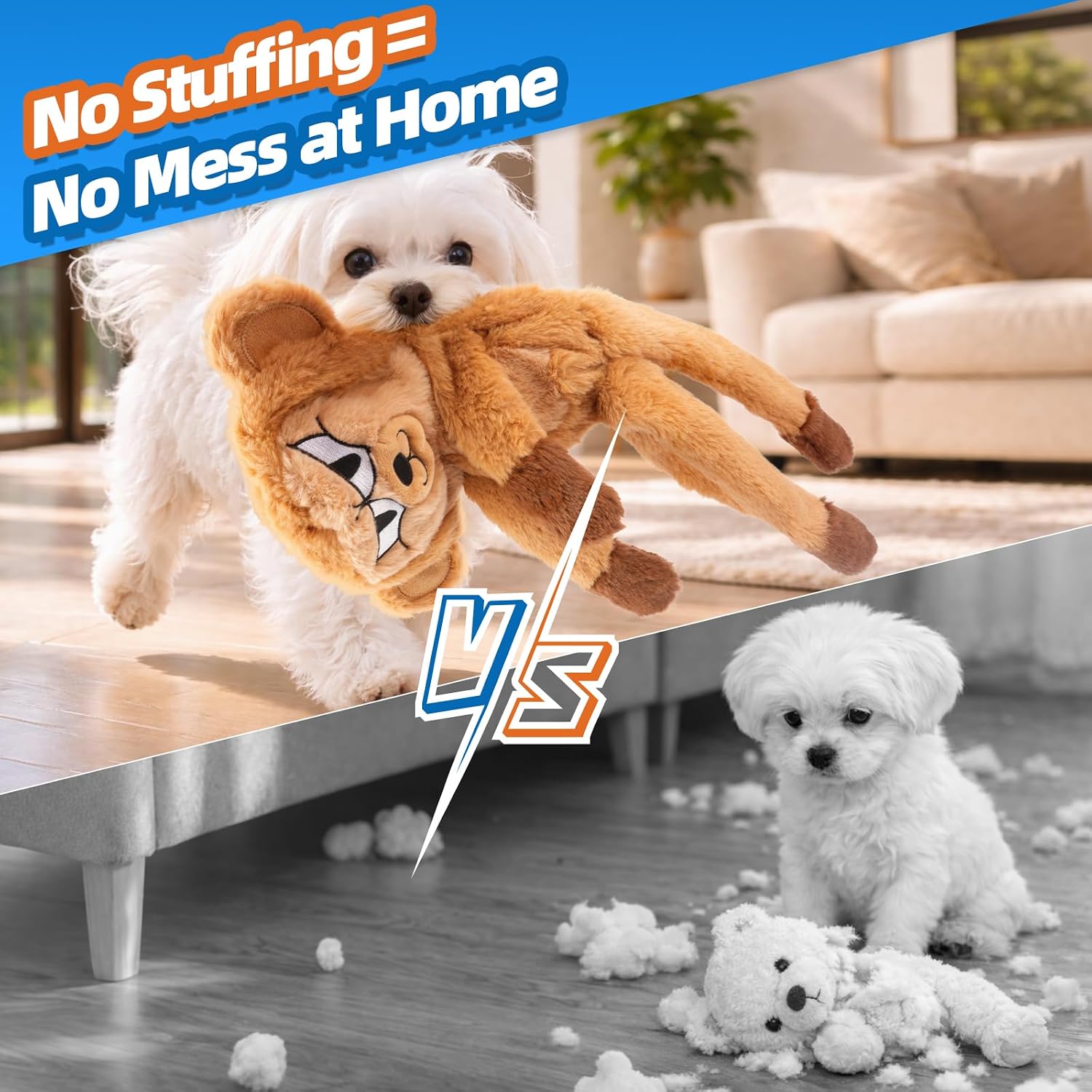 Detalle de LAONOPS Jumbo Squeaky Dog Toys