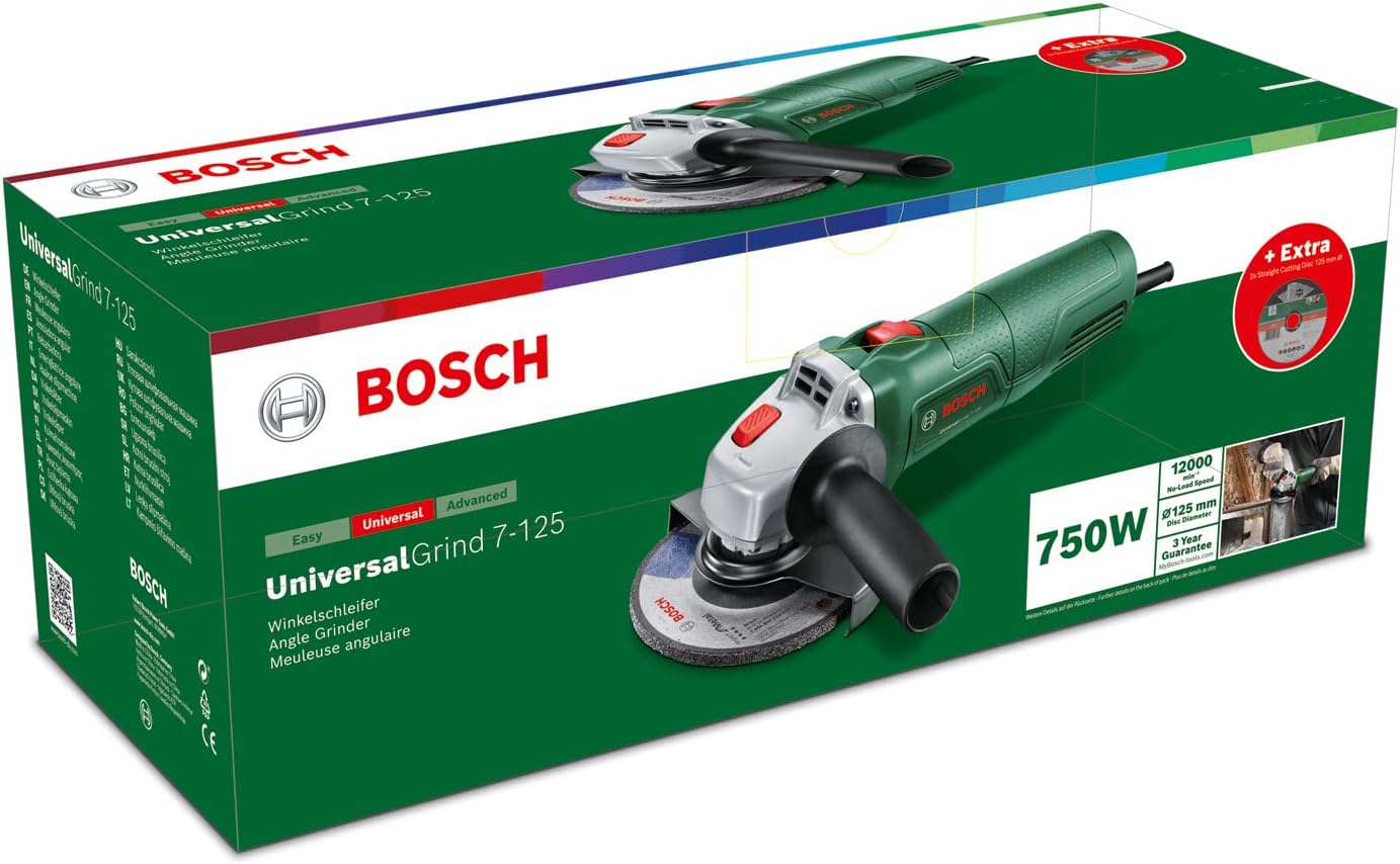 Thumbnail 6 de Bosch UniversalGrind 7-125 meuleuse 750 W