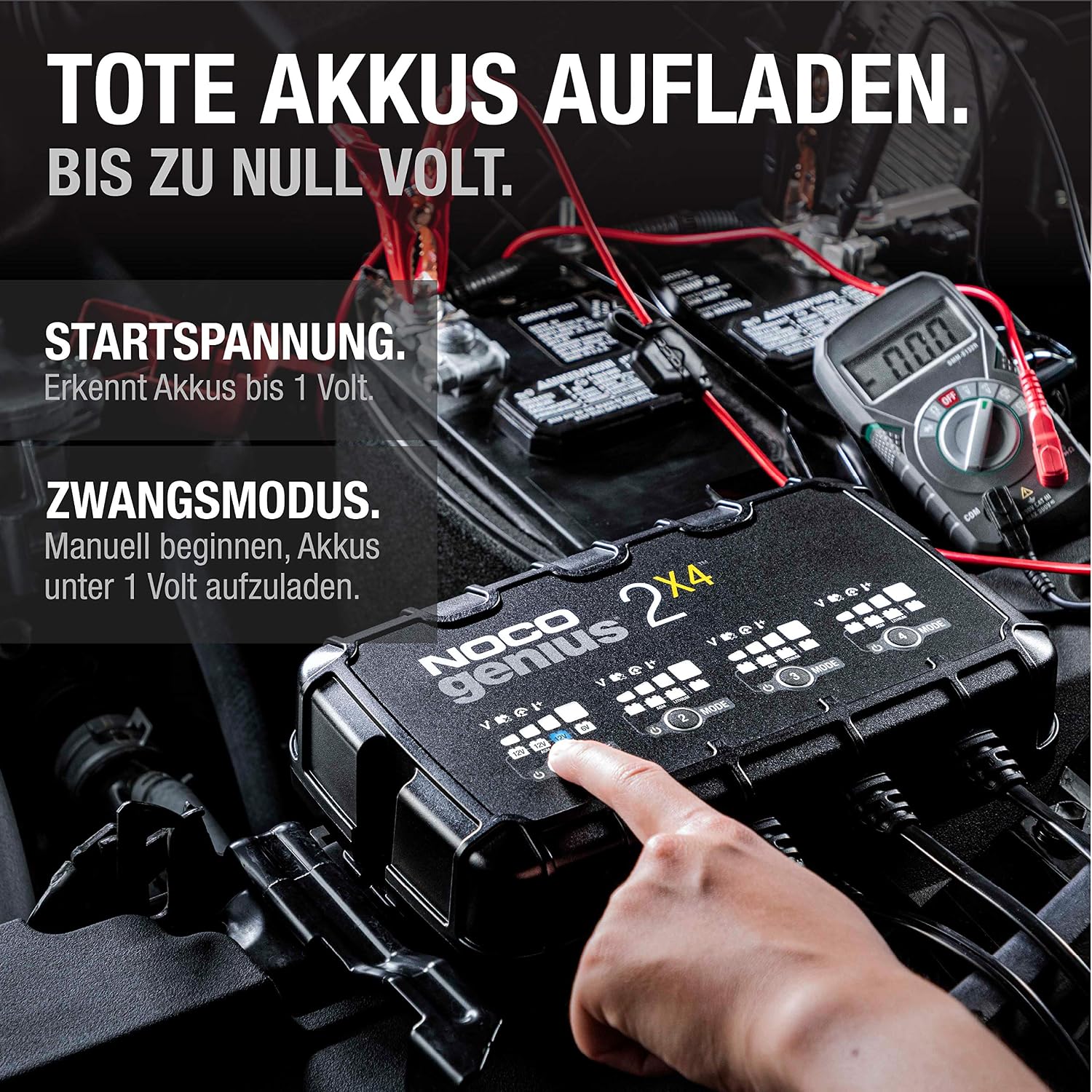 Detalle 2 de NOCO GENIUS2X4 Batterieladegerät 4-Bank