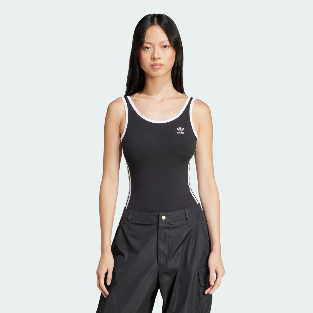Body Adicolor 3 bandas Negro de Adidas