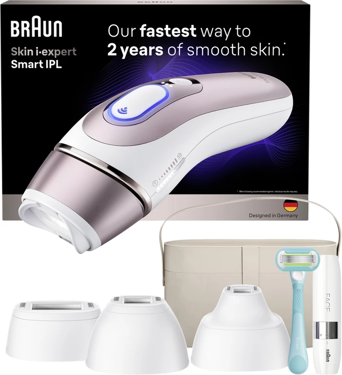 Thumbnail 1 de Braun Smart IPL Skin i-expert Pro 7 PL7432 mit Gesichtshaar-Entferner für mehrere Zonen