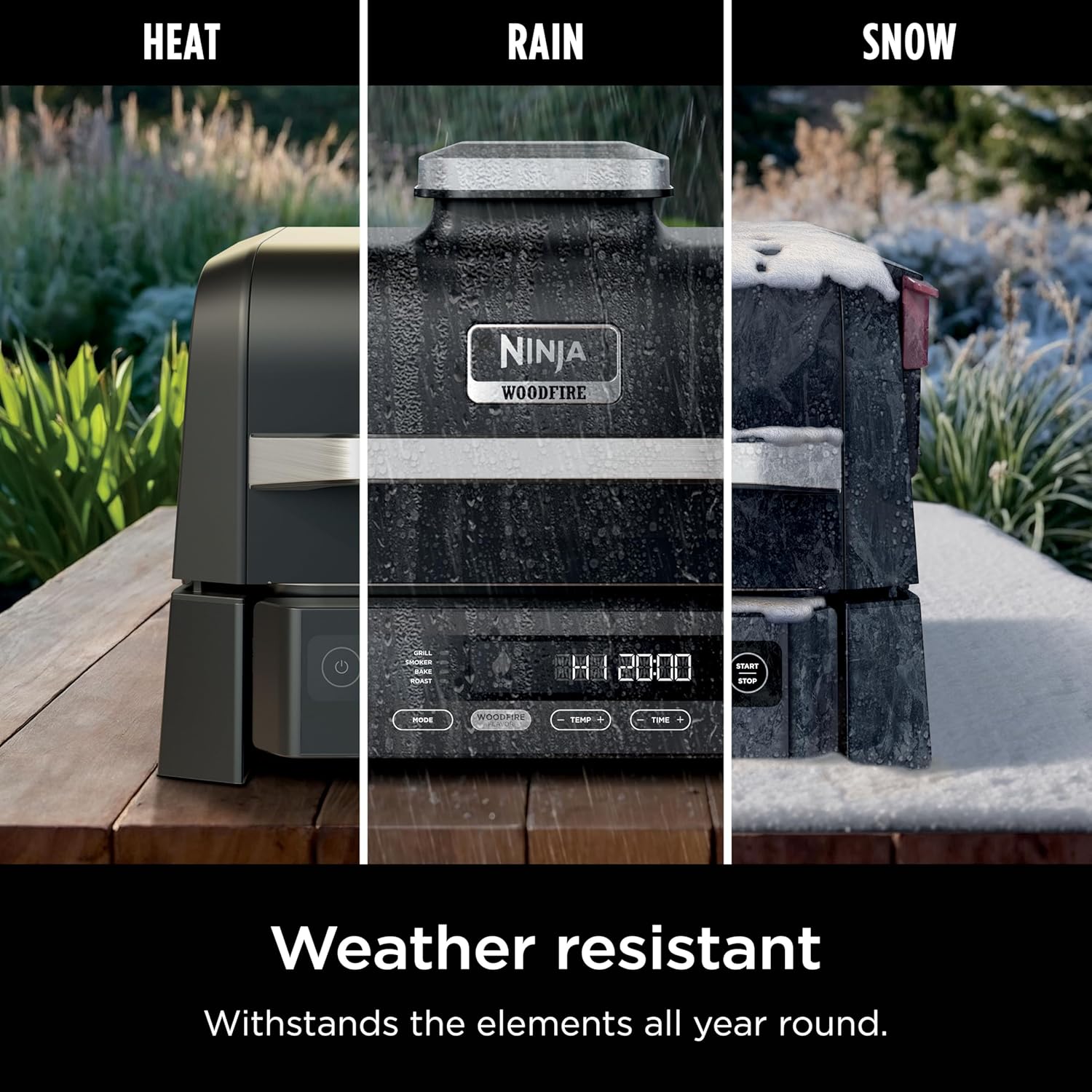 Detalle 2 de Ninja Outdoor Grill and Smoker OG301