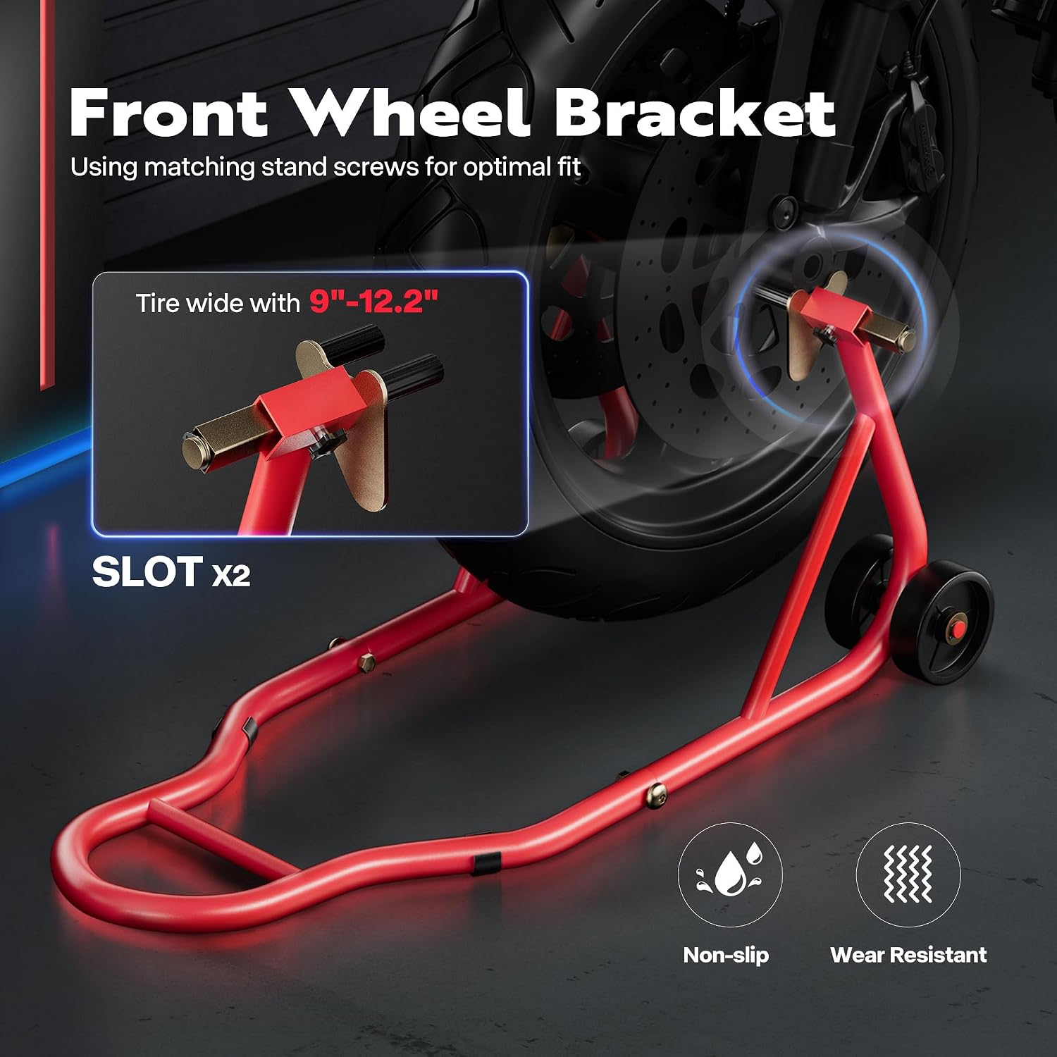 Thumbnail 4 de SPECSTAR Motorcycle Stand Combo, 882 lb Capacity