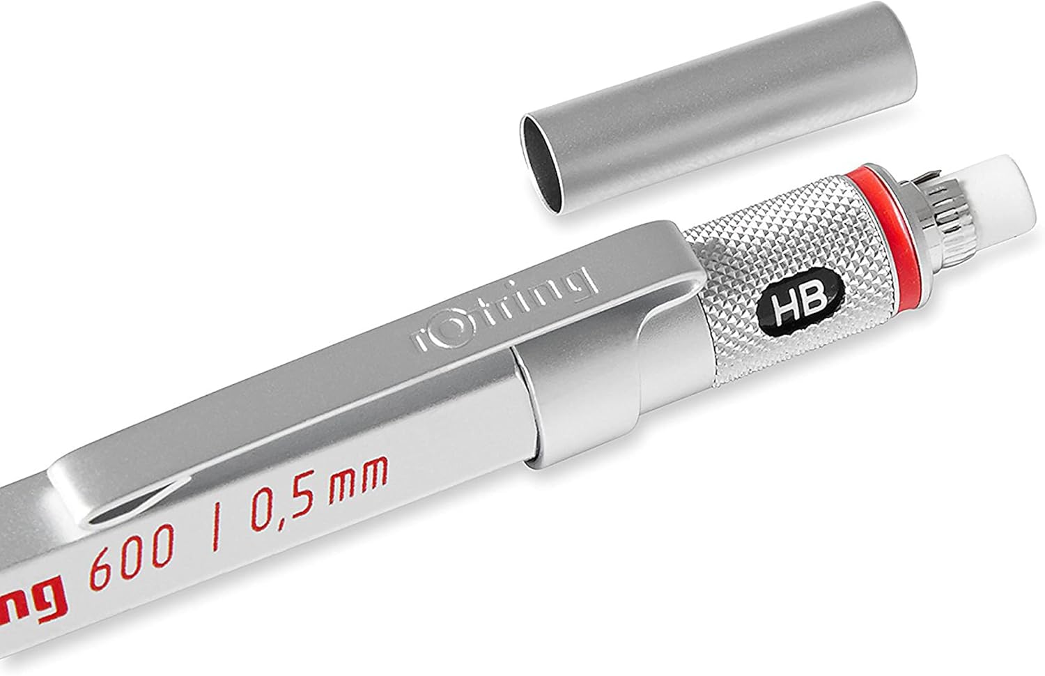 Thumbnail 2 de rOtring 600 Druckbleistift 0,5 mm Silber