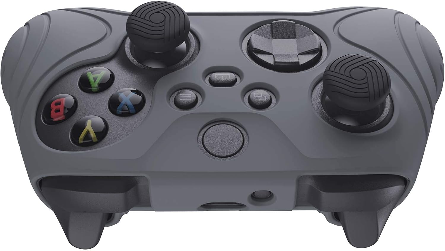 Thumbnail 6 de eXtremeRate PlayVital Samurai Edition Gray Anti-slip Controller Grip for Xbox Series S/X