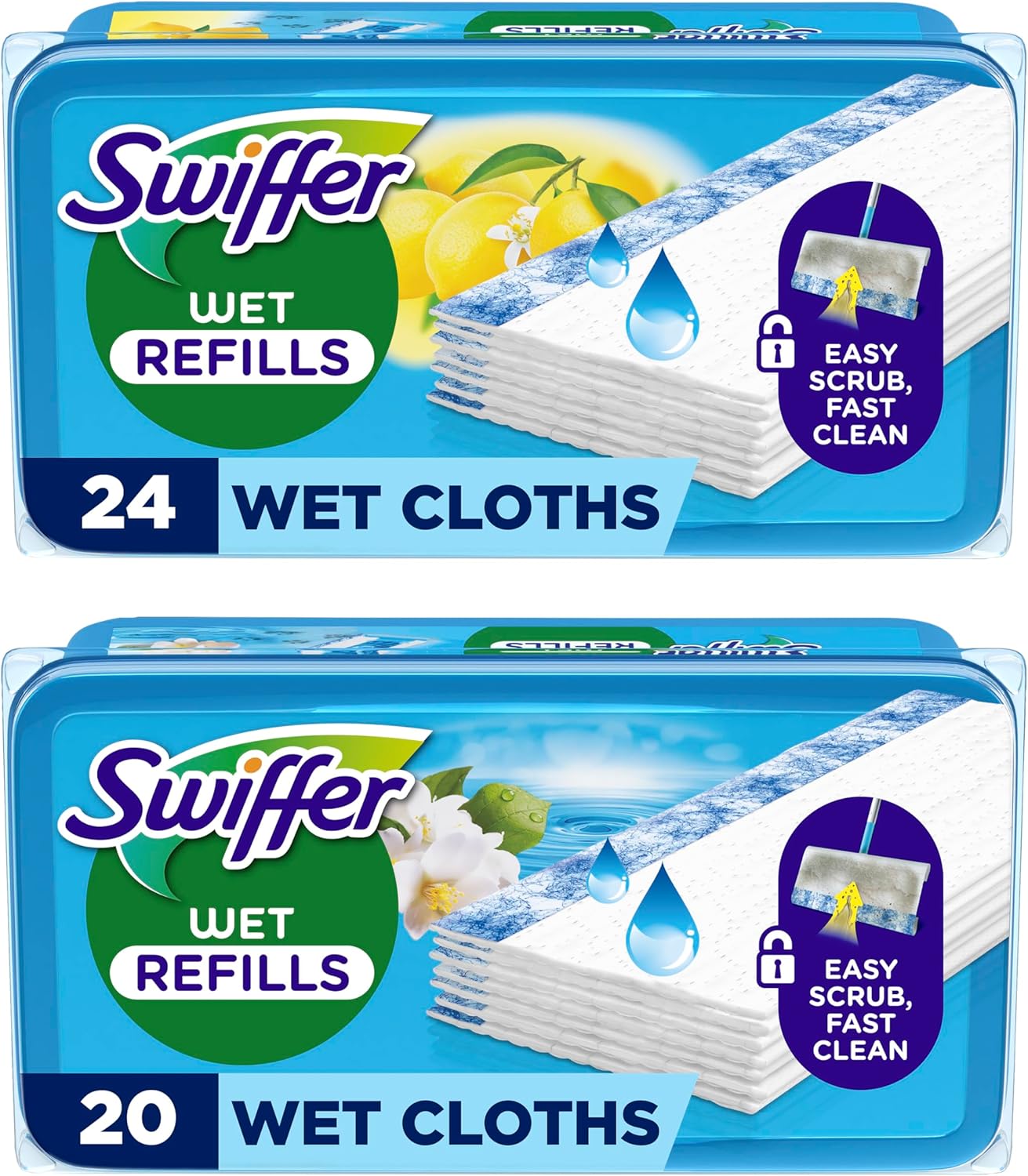 Thumbnail 5 de Swiffer Wet Lavapavimenti 60 panni Limone 🧽