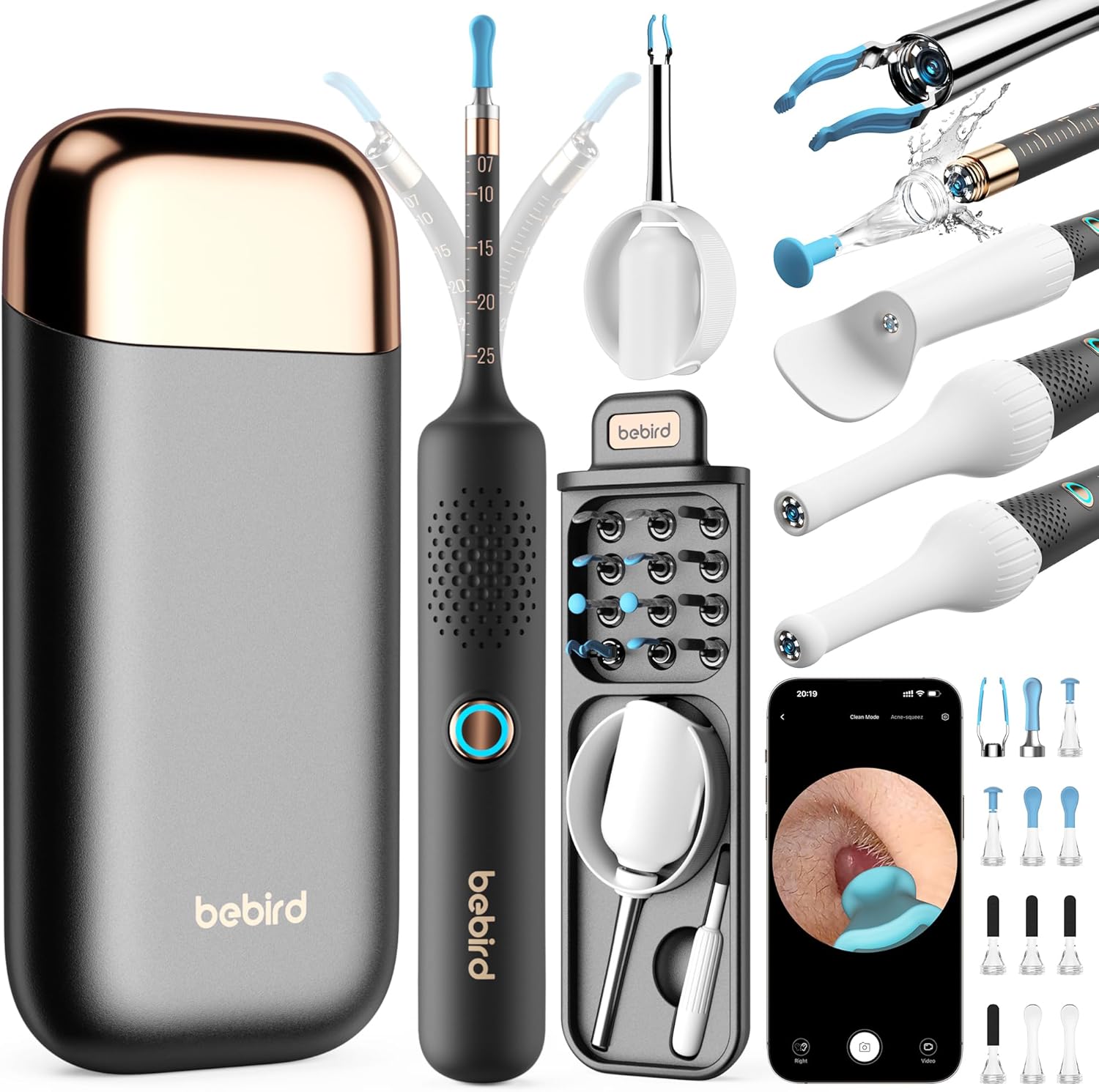 Detalle de Bebird Earsight Plus Ear Wax Removal Tool Camera