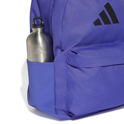 Detalle 2 de Backpack Classic 3Bars de adidas para adulto, Pure Purple/negro