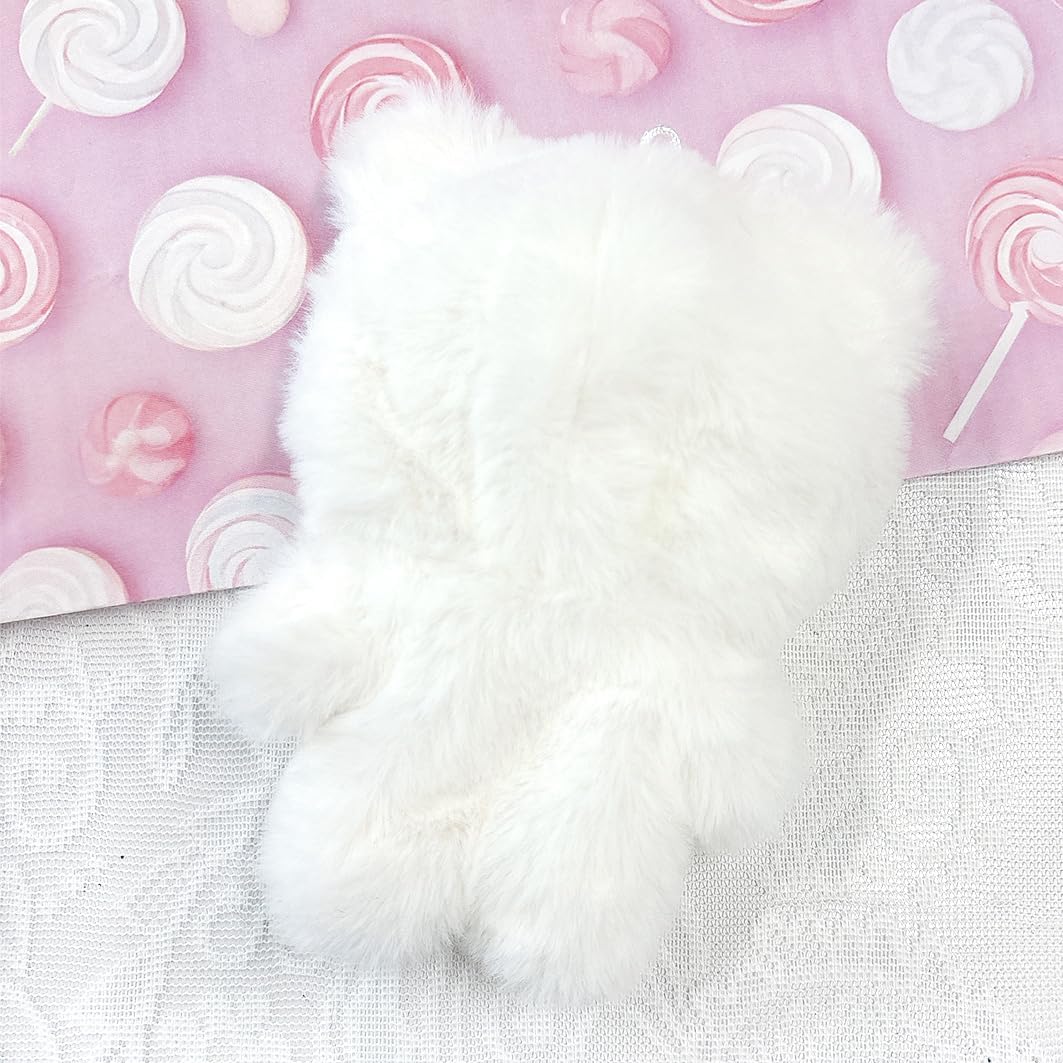 Detalle de g.triger ジートリガー ぬいぐるみ用くま着ぐるみ 白・もこもこ・10cm前後対応