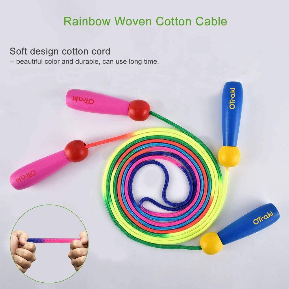 Thumbnail 3 de OTraki 2 Pack Skipping Rope 2.5m for Kids 📎