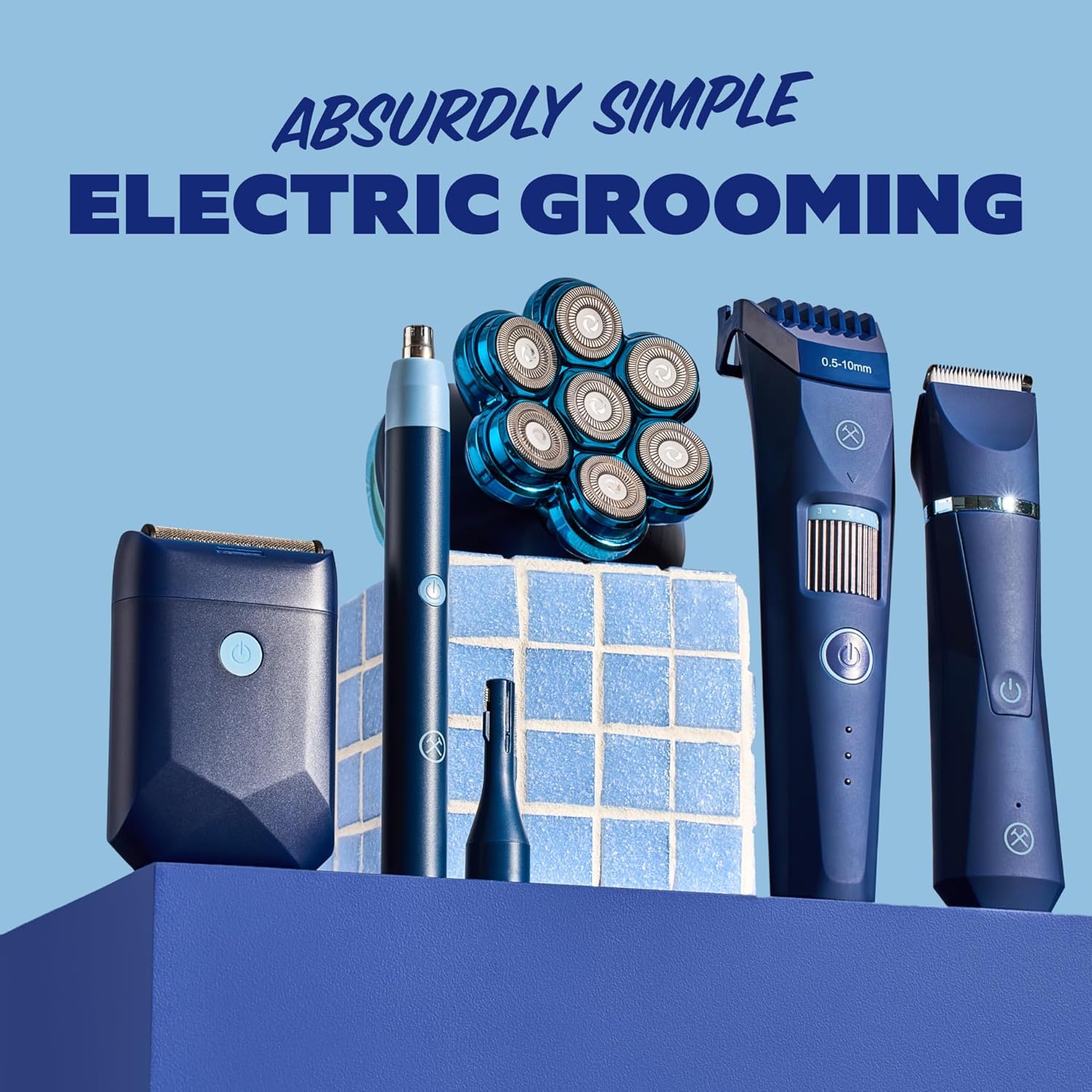 Thumbnail 6 de Dollar Shave Club for Your Body Trimmer – Shower Safe Ceramic Blades with USB-C Rechargeable Power
