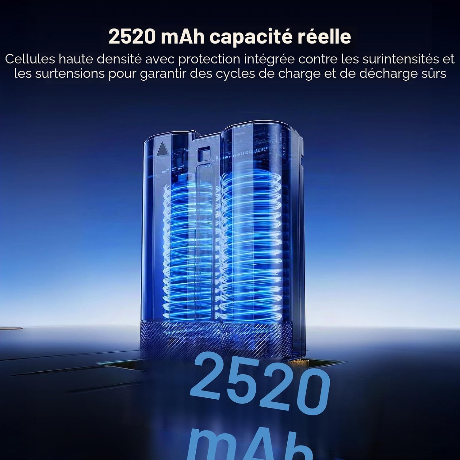 Detalle de SmallRig EN-EL15c: Batterie Nikon 2520 mAh avec USB-C, LED et Charge rapide 2,5 h