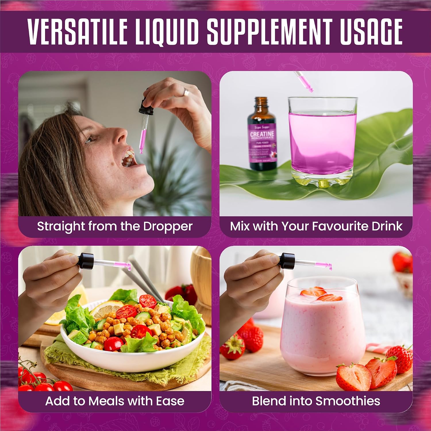 Thumbnail 4 de Creatine Monohydrate Drops 60ml 💊