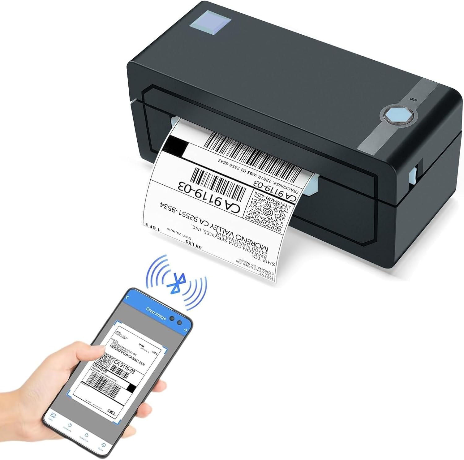 JADENS Bluetooth Thermal Label Printer 4x6 📠