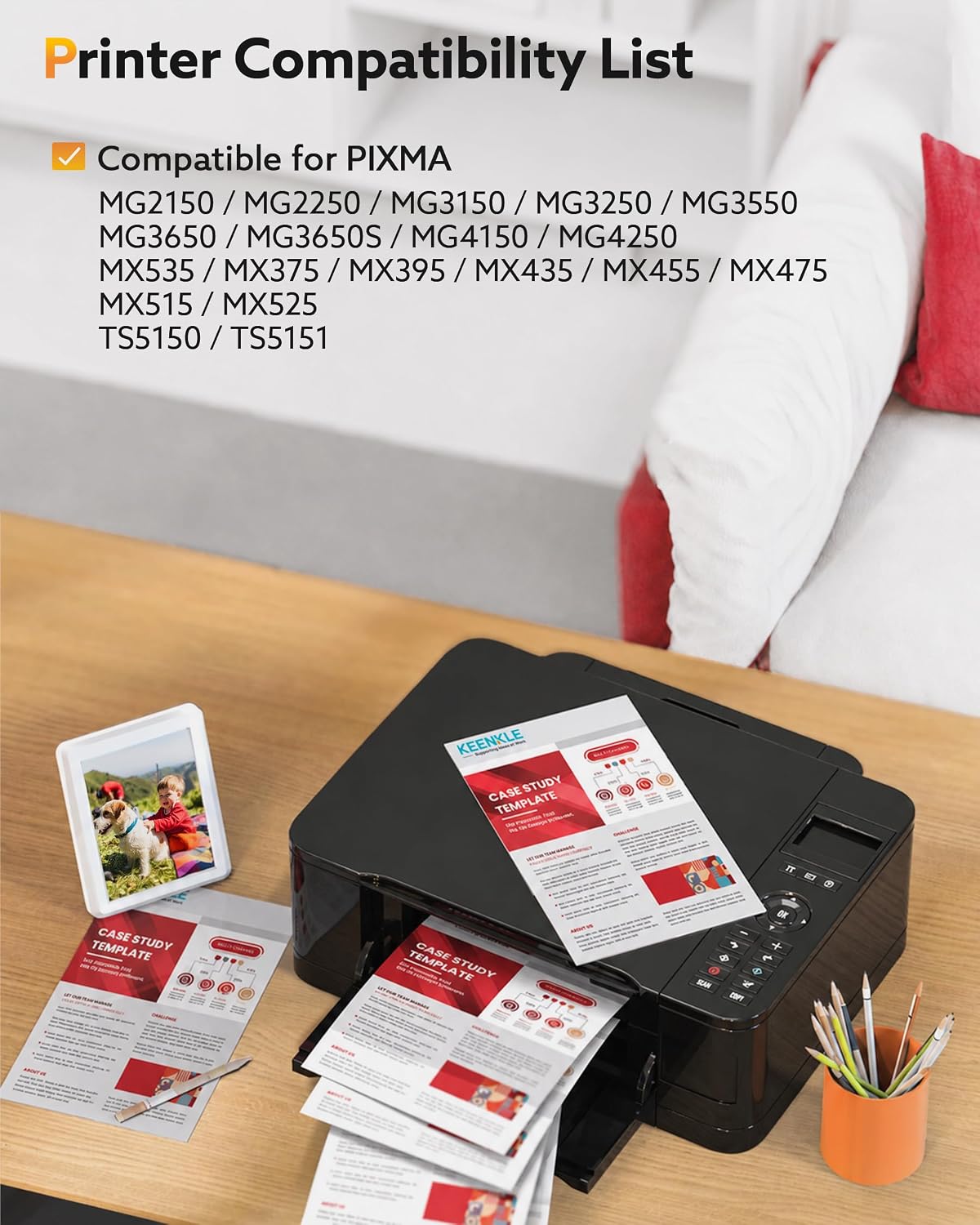 Thumbnail 1 de Keenkle 540XL and 541XL Compatible Ink Cartridges for Canon PIXMA M-series