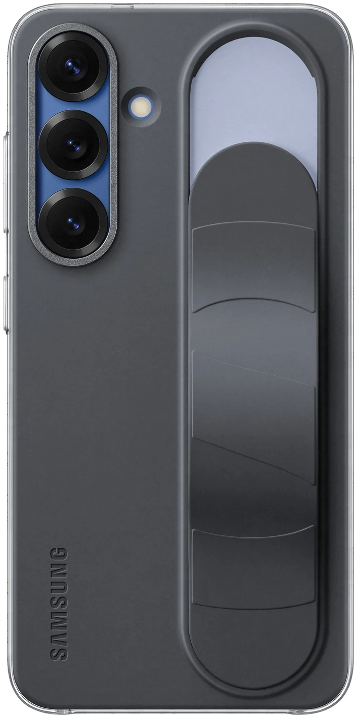 Thumbnail 1 de Samsung S25 Standing Grip Backcover Schwarz – Schutz und standfeste Halterung