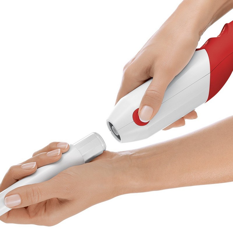 Detalle de Bosch ErgoMixx MSM64010 Batidora de Inmersión 450 W Rojo + Vaso