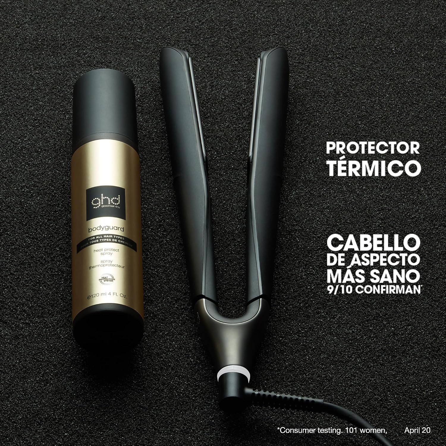 Thumbnail 3 de ghd Bodyguard: Spray protector térmico ligero e invisible para cabello sano