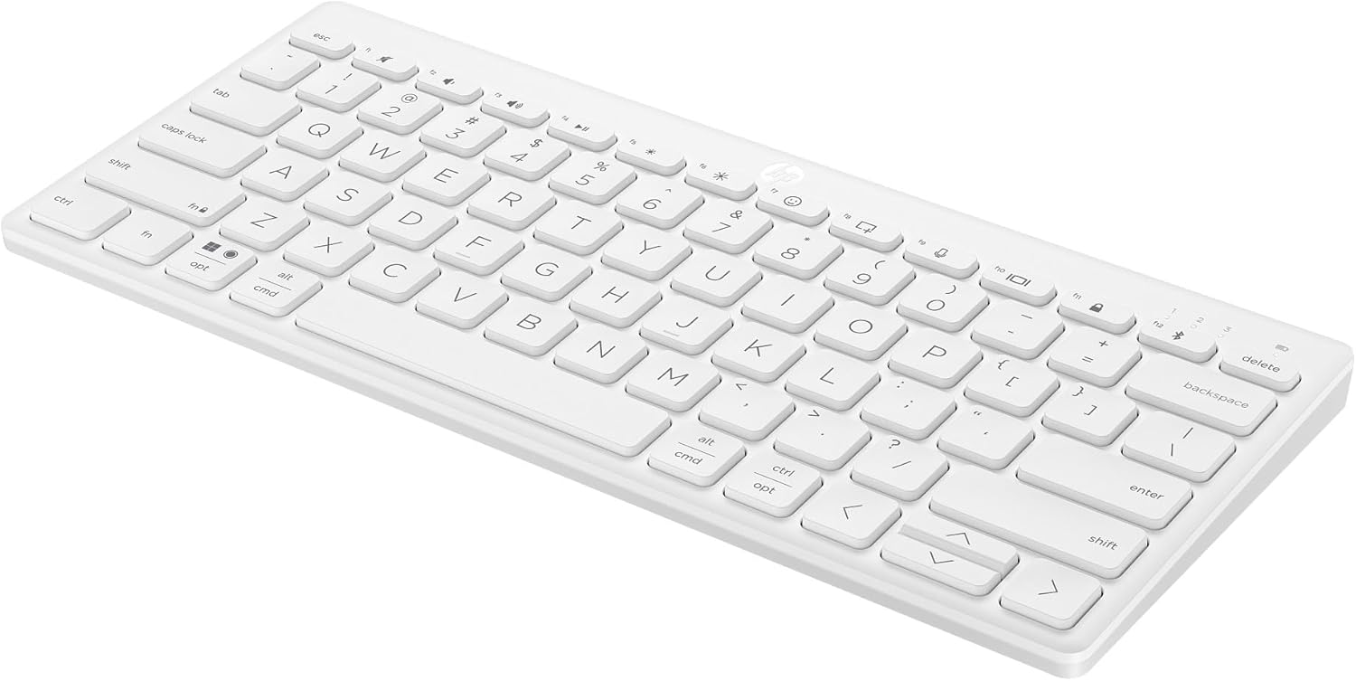Detalle de HP 350 Compact Bluetooth Keyboard – White