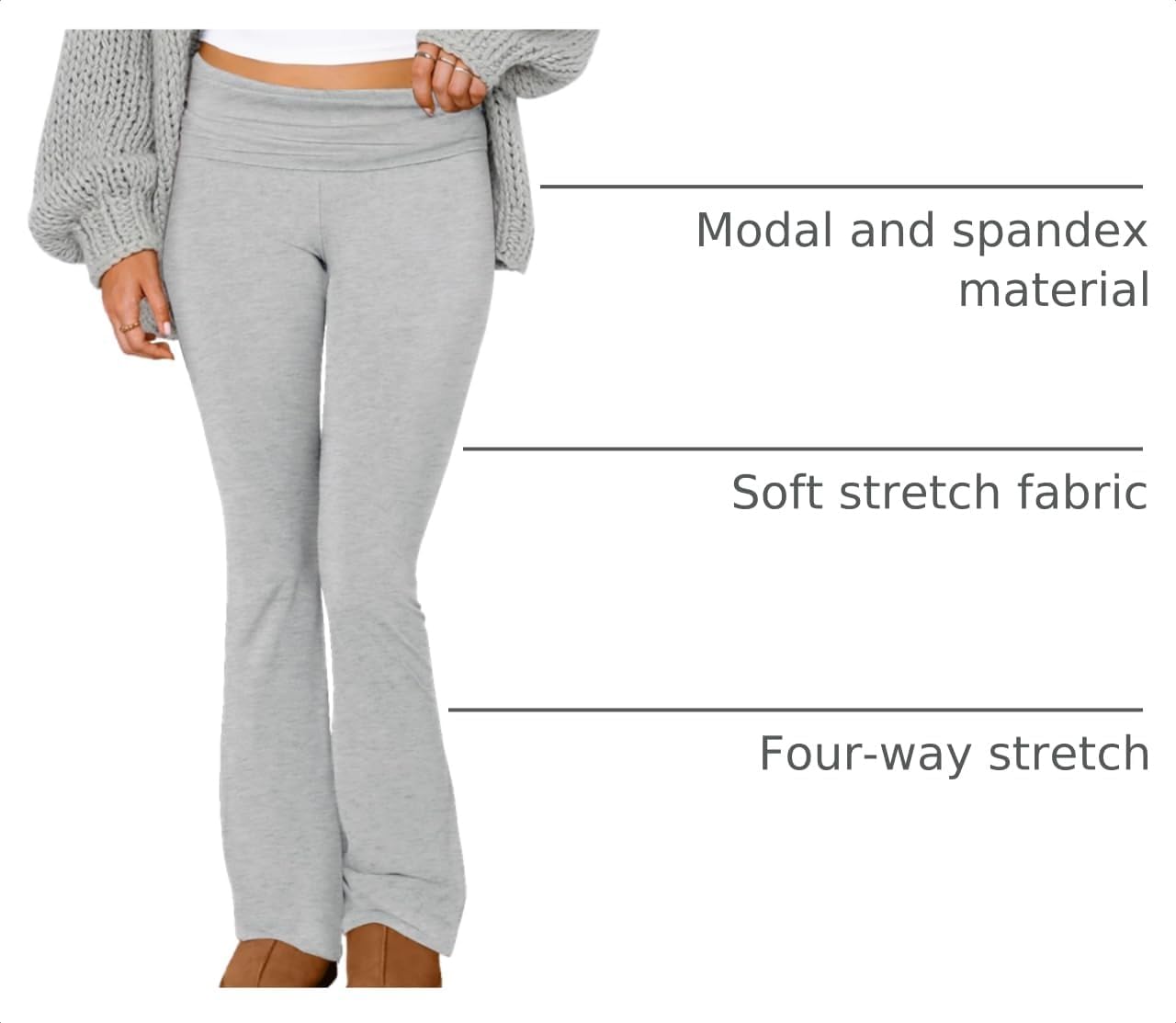 Detalle 2 de COPYLEAF Flare Leggings in Modal-Blend Fabric