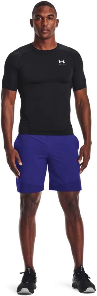 Detalle de Under Armour Herren UA HG Armour Comp SS – kurzes Kompressionsshirt für Training