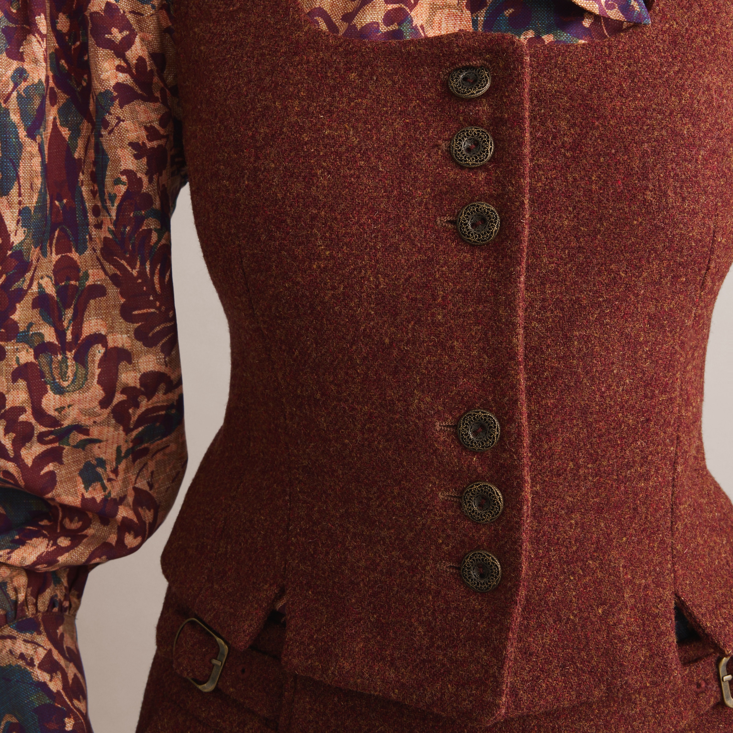 Thumbnail 3 de Verhunt Chaleco corto tweed básico 🧥