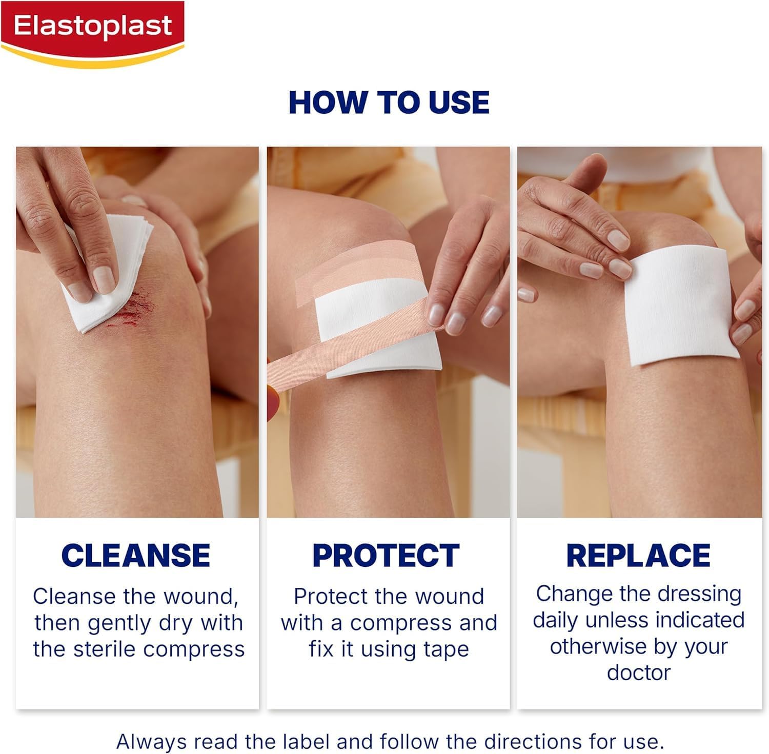 Detalle de Elastoplast Fixing Plaster Roll, 5 m