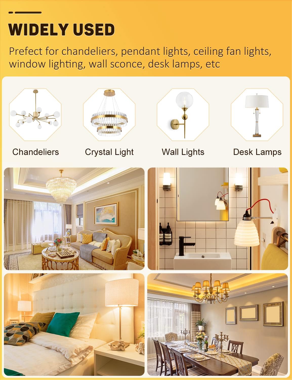 Thumbnail 4 de QNUJN G9 LED Bulbs Warm White, 5W, 500LM, 3000K — 5 Pack