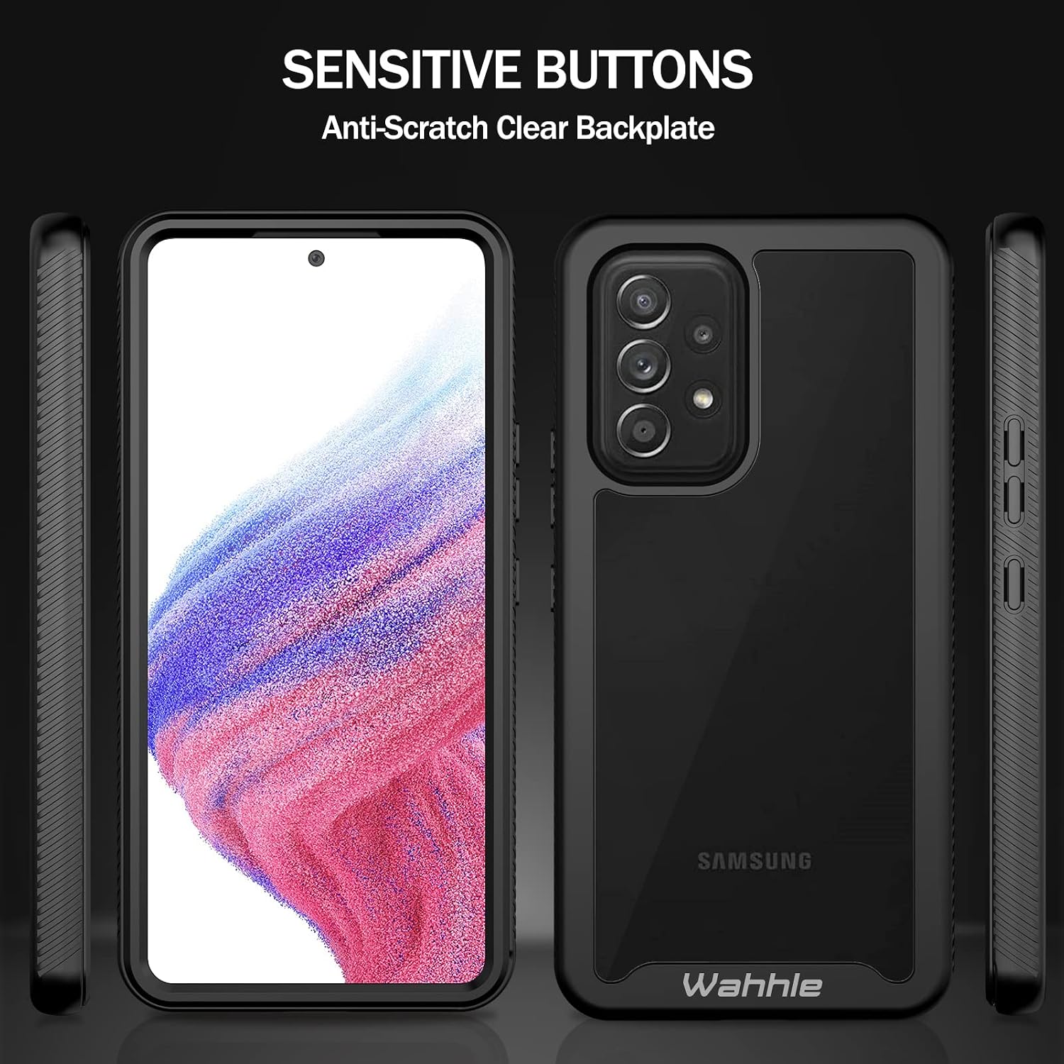 Thumbnail 4 de wahhle Galaxy A53 5G case 360° protection