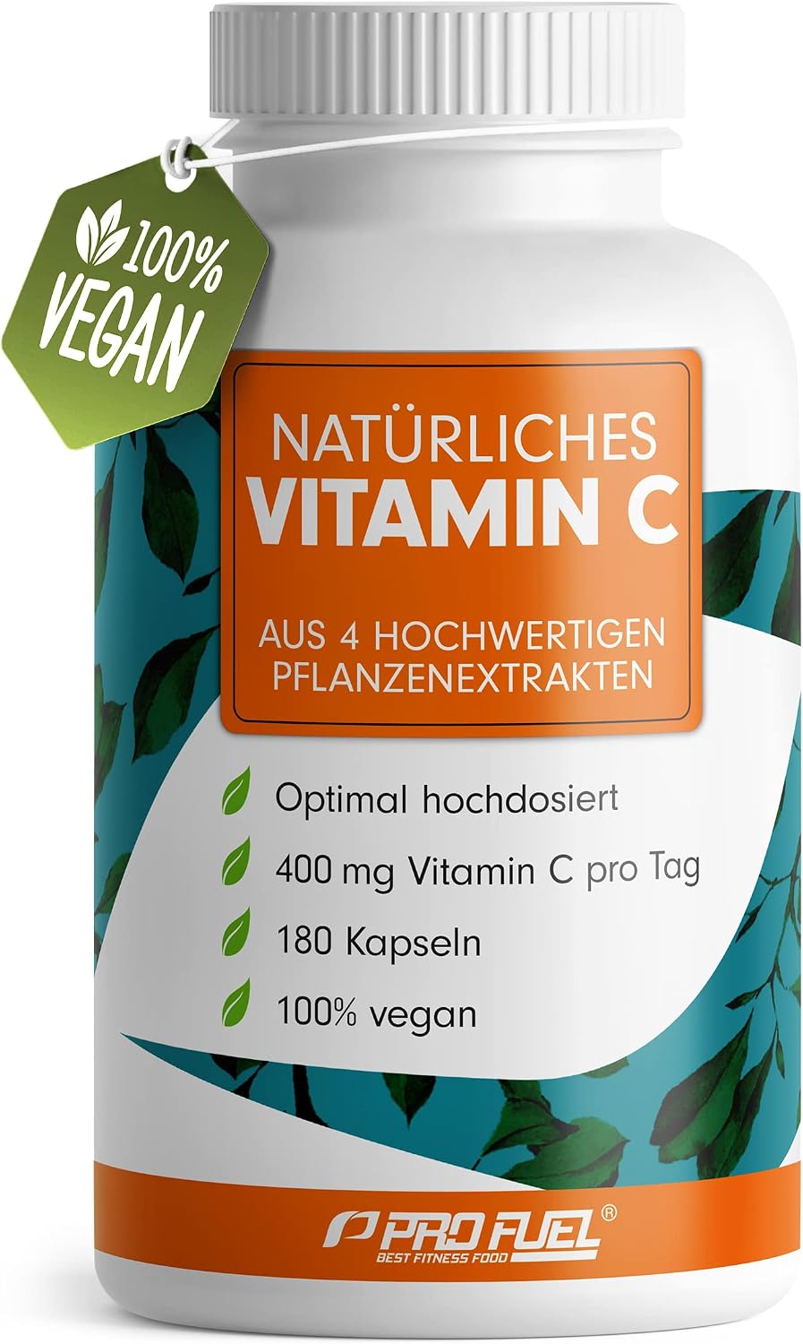 Detalle de Natürliches VITAMIN C 180 Kapseln 400 mg