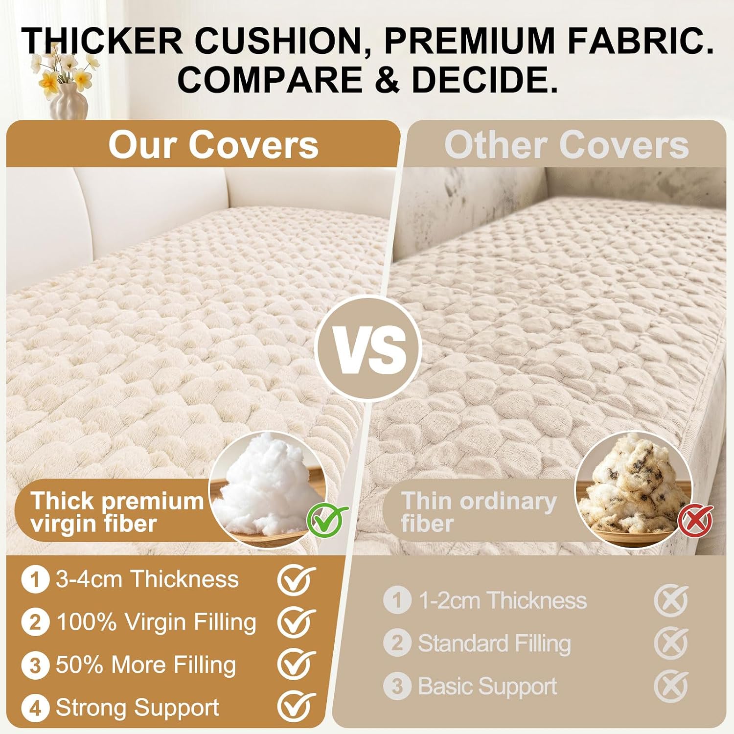 Detalle de Smiry Couch Cover 27.6" x 59