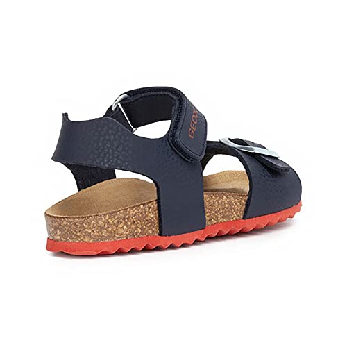 Thumbnail 7 de Geox Garçon J Ghita Boy B Sandales - Navy/Red (33 EU)